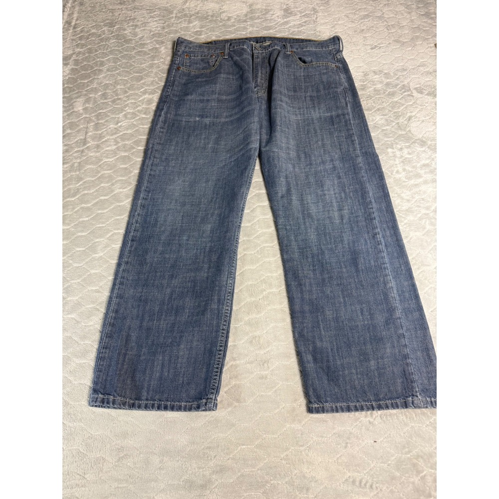Levis 569 Loose Straight Leg Jeans Mens 36x30 Medium Wash Baggy Y2K fit 38x29